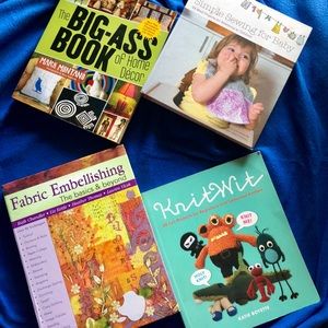 Set of 4 Do-it- yourself/ craft books
